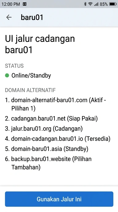 Tampilan link alternatif baru01