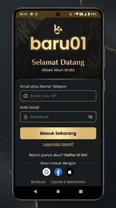Tampilan halaman login baru01
